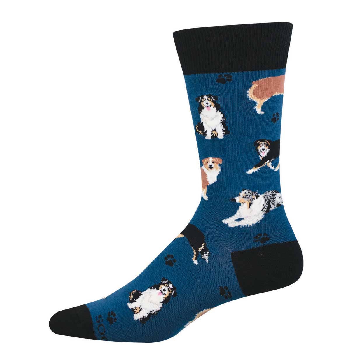 Australian Shepherd Sokker | Socksmith Europe Sokker Socksmith Europe Blå 41/46