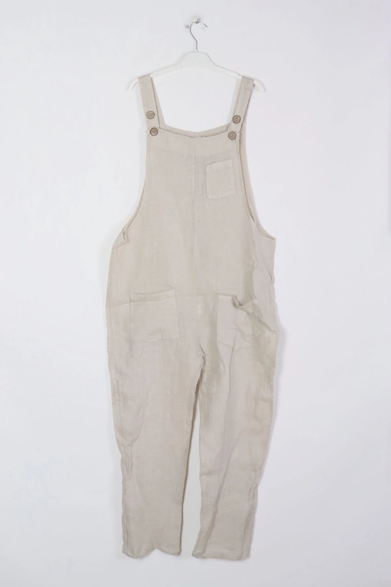 Overalls smækbukser i 100 % Hør Lea & Luc