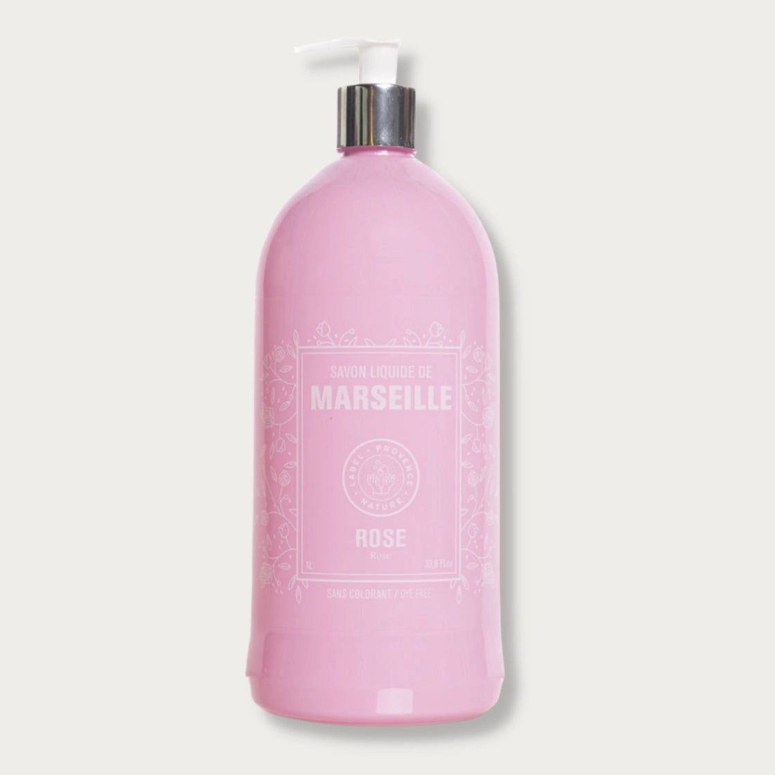 Økologisk Marseille Sæbe 1 liter Rose