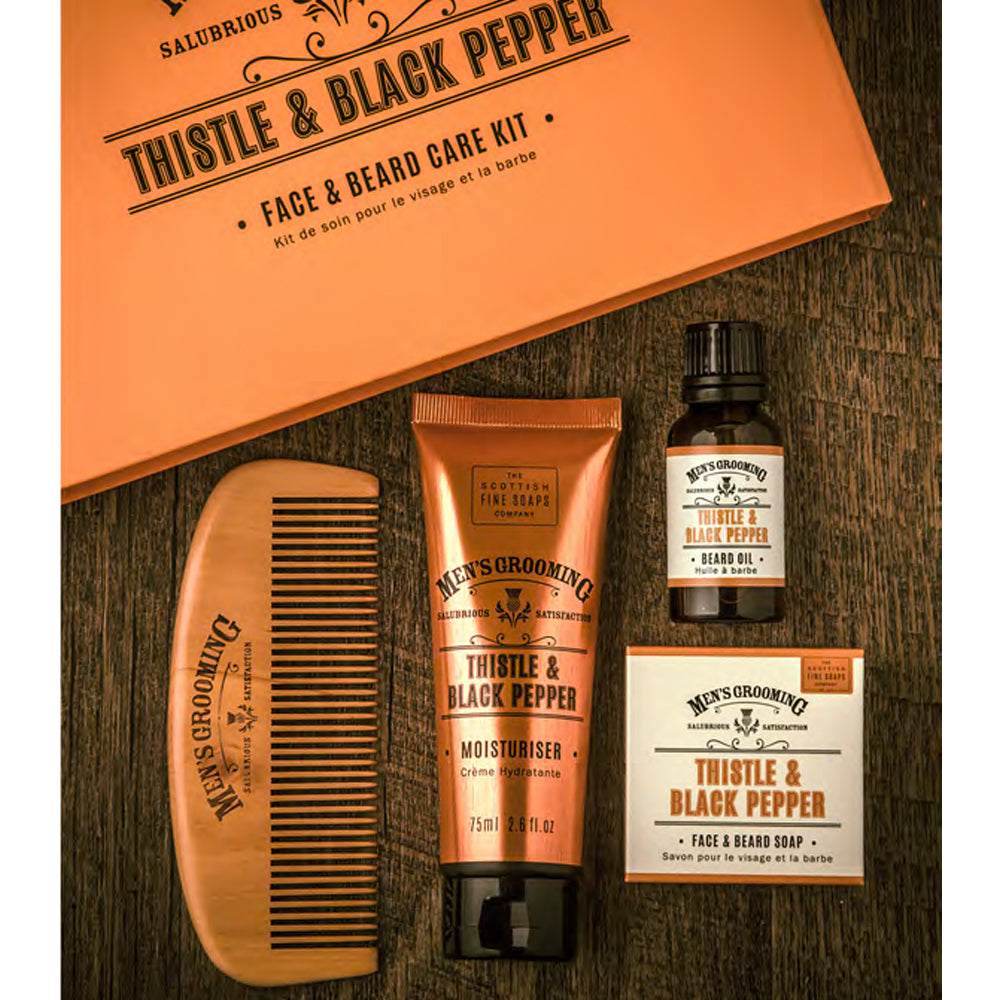 Face & Beard care giftset - the scottish fine soaps company The scottish soaps company