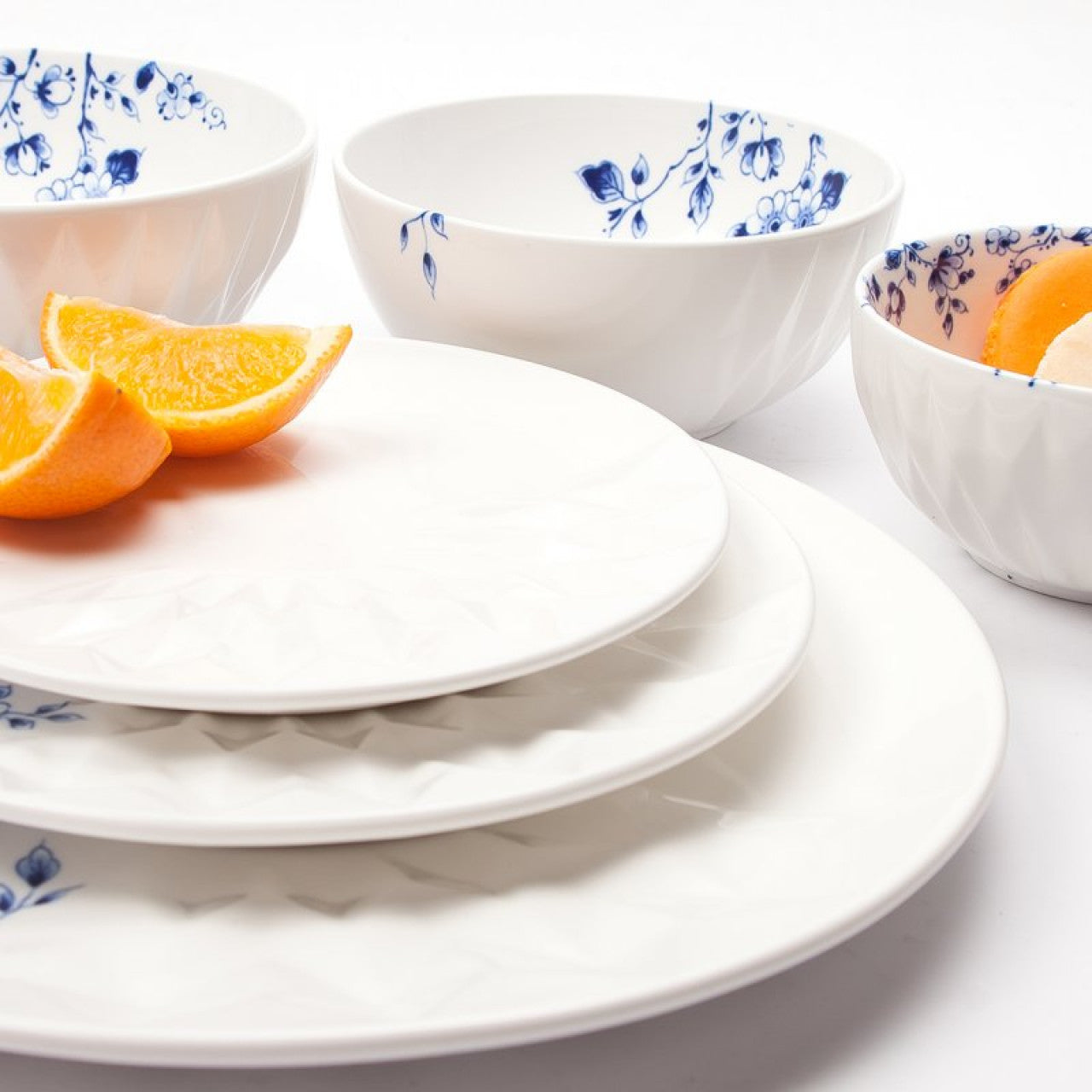 Middagstallerken Foldet blå ø27 cm Heinen Delfts Blauw