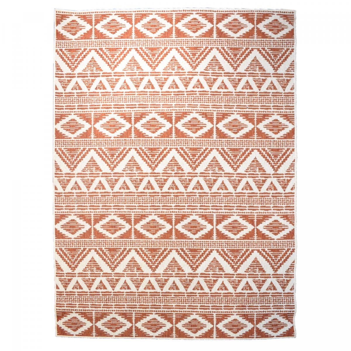 Vendbar Rød 80x150 Cm Udendørs Tæppe