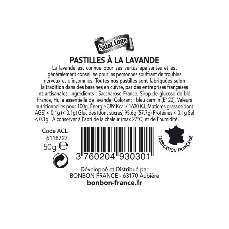 Saint-Ange franske bon bon bolcher - Lavendelsmag