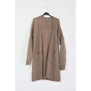 Strik Cardigan mellemlang