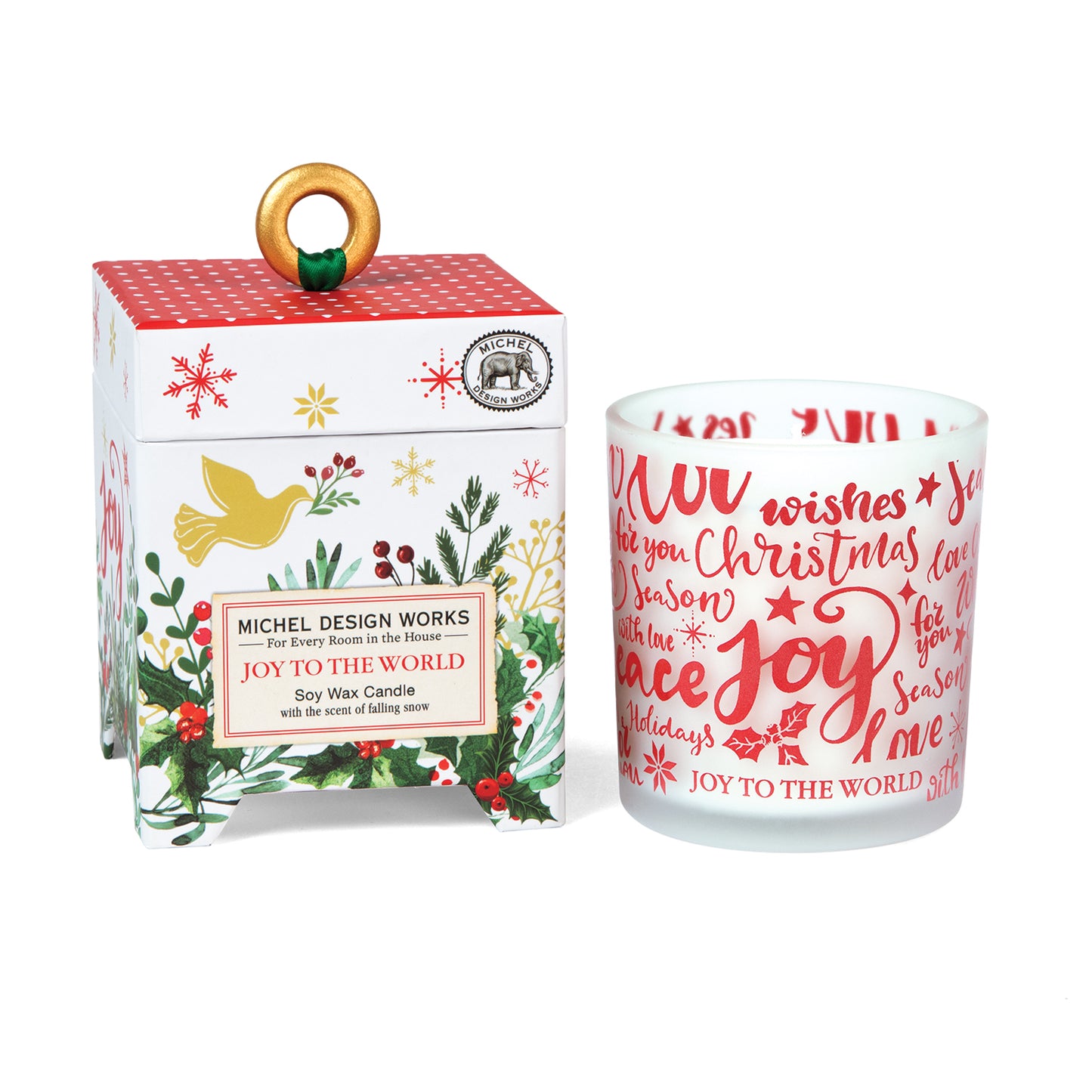 Duftlys Joy to the world Michel Design Works