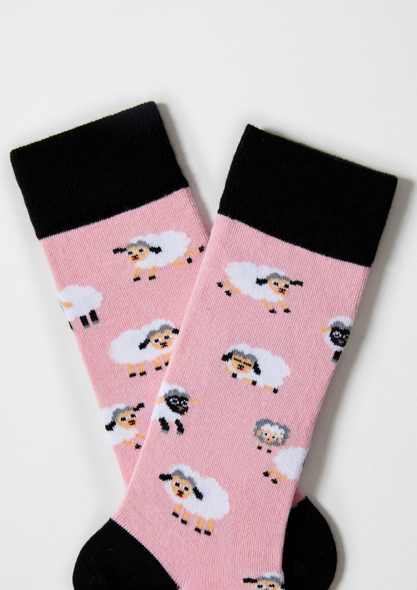 BeSheep Pink - 100% økologiske bomuldsstrømper