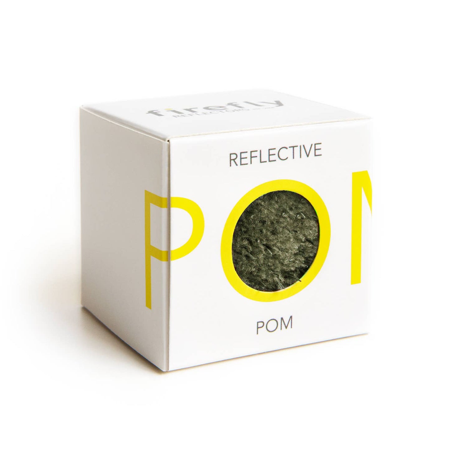 Reflekterende Pom Pom Vedhæng - Oliven Firefly Reflectors