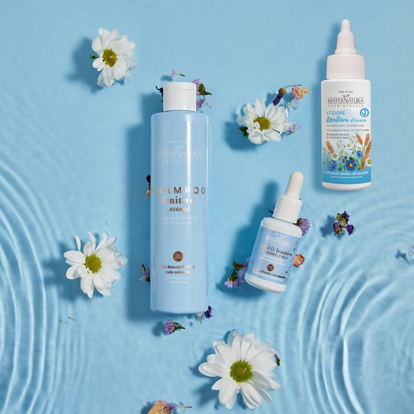 Beroligende Hovedbundslotion 150ml – Havre til Følsom Hud MaterNatura