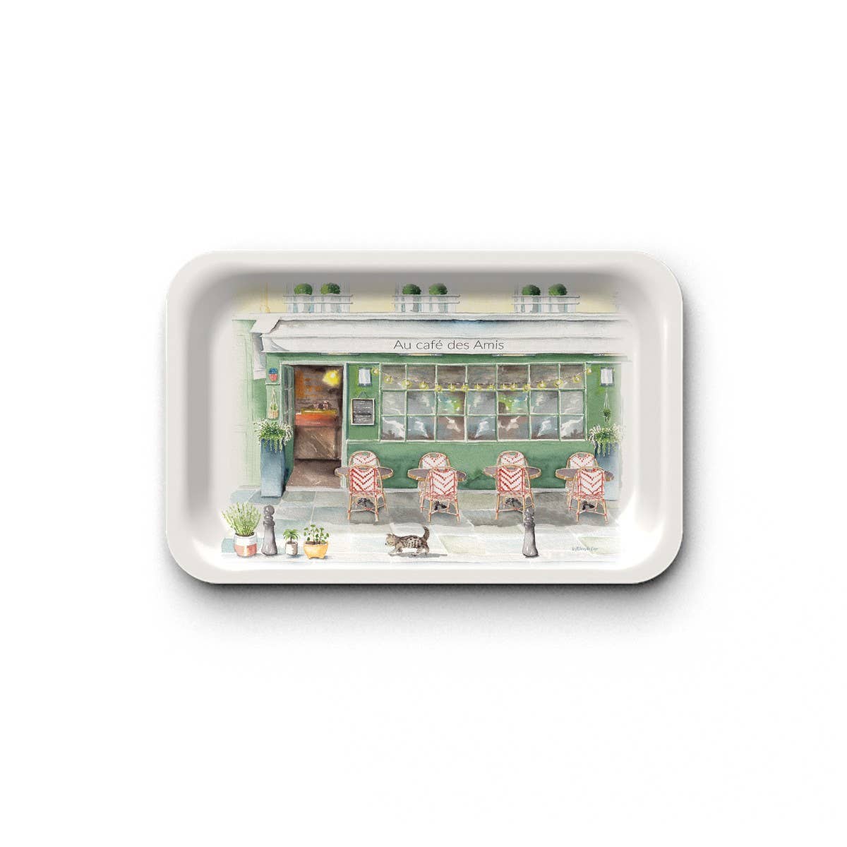 Bakke La Vie Parisienne lavet af genbrugspapir Les Rêves de Caro