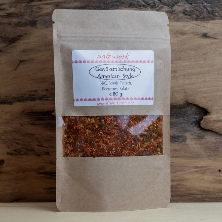 Amerikansk stil krydderiblanding 80 g Salzwerk Berlin Default Title