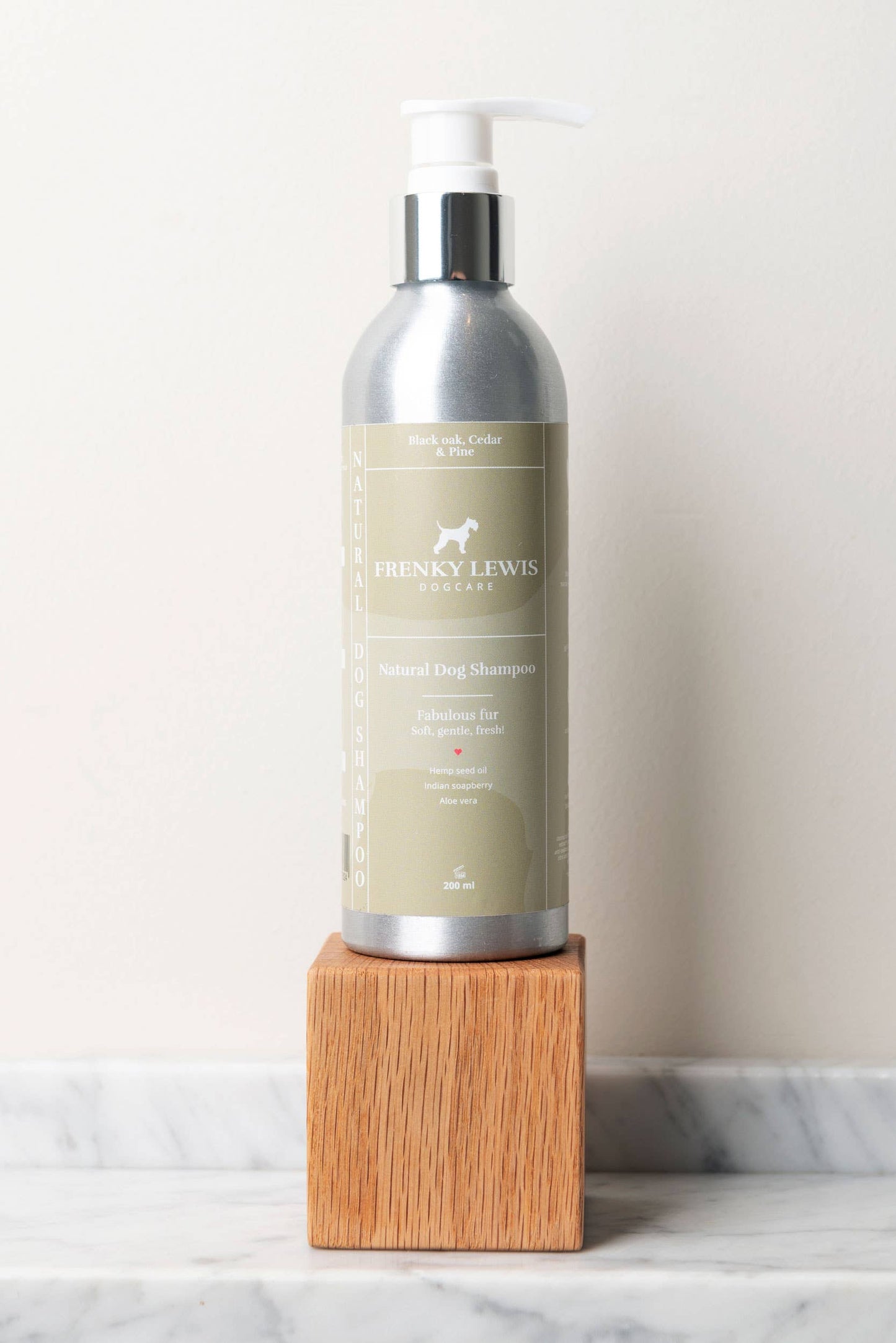 Hundeshampoo Grøn Te & Bergamot - 100% Naturlig - 200ml Frenky Lewis