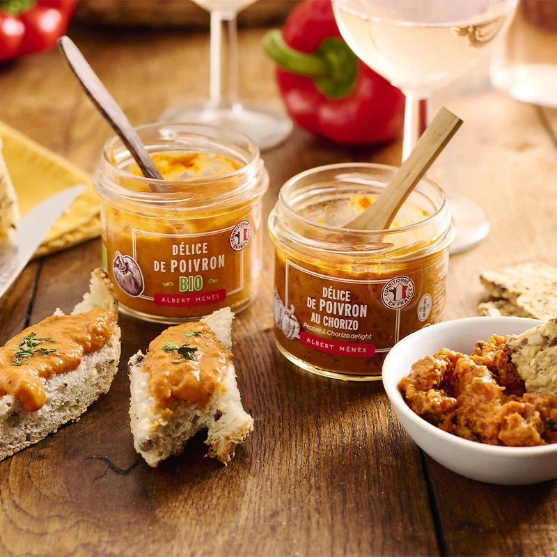 Rød peber og chorizo creme Albert Ménes