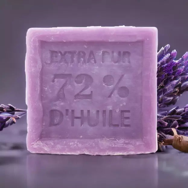 Lavendelsæbe i blok Label provence Nature 300 gram
