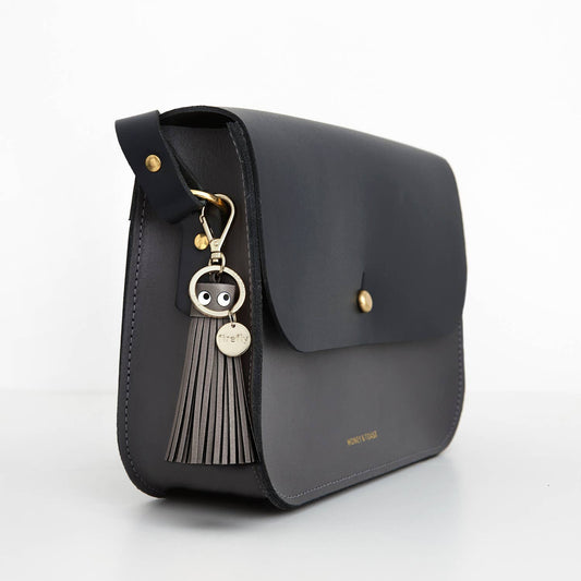 Reflekterende Kvast Vedhæng - Koksgrå Firefly Reflectors