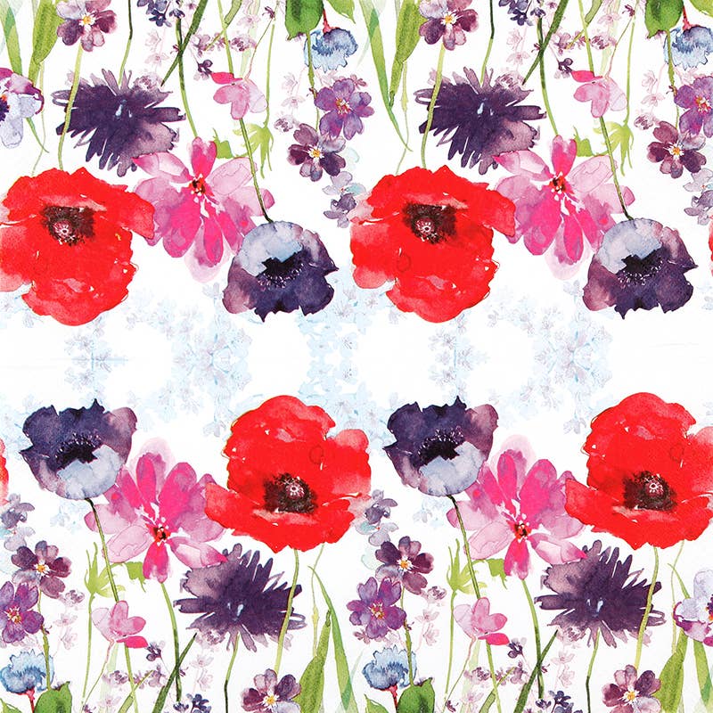 Frokost Servietter Blomstereng