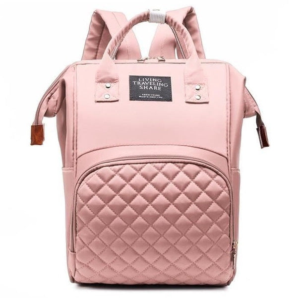 Rygsæk Living traveling Share Pusletaske eCarla Lyserød