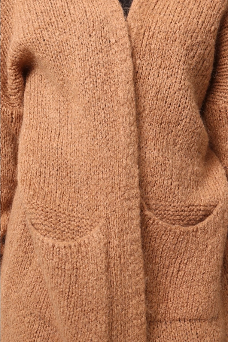 Strik Cardigan mellemlang