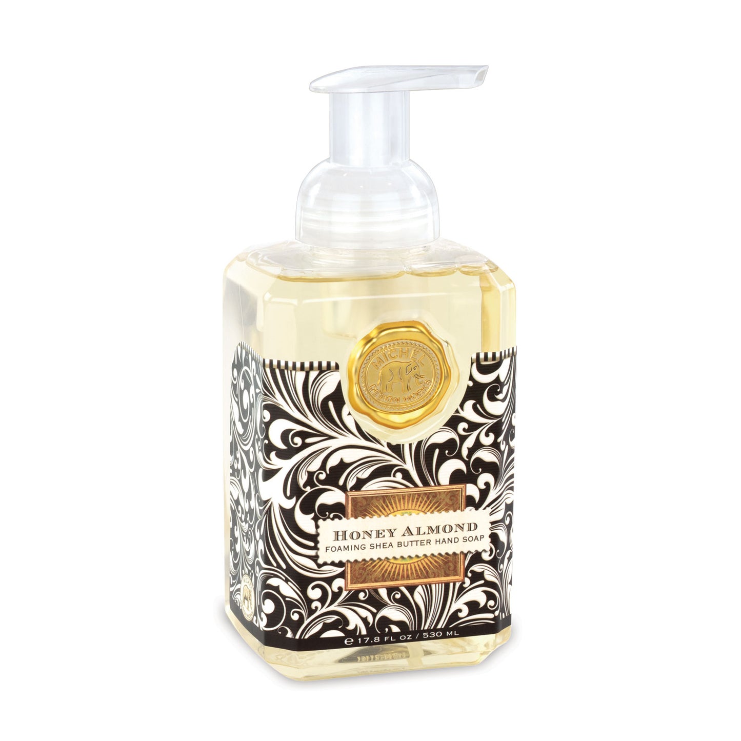 Skum håndsæbe Honey Almond - Michel design works 530 ml