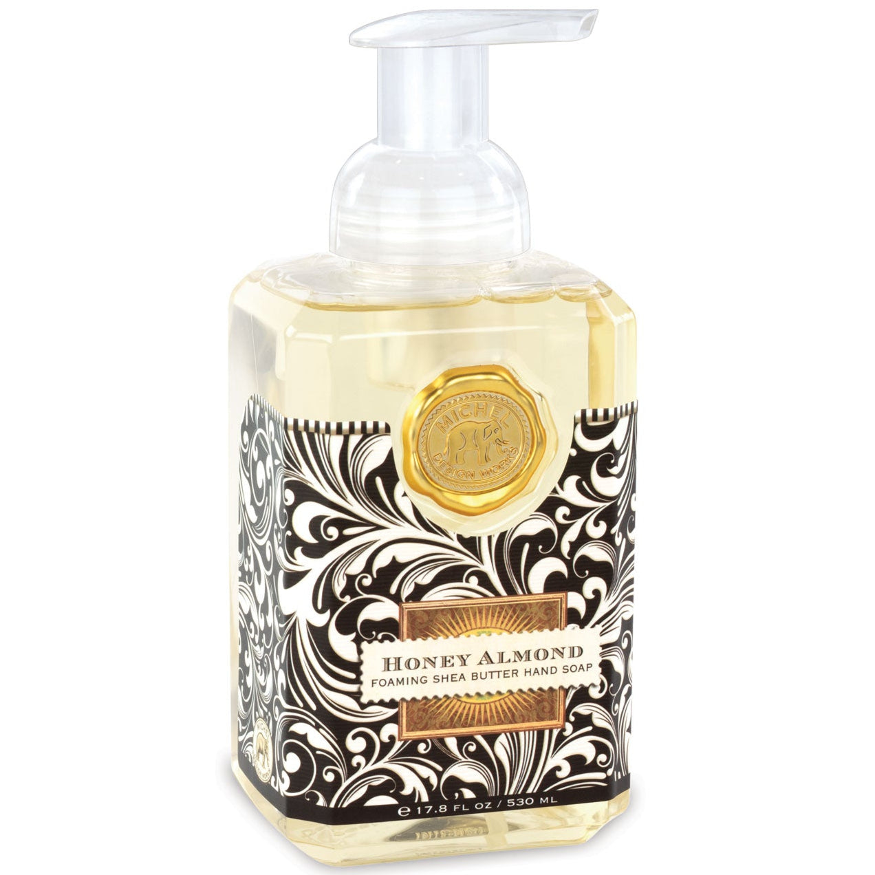Skum håndsæbe Honey Almond - Michel design works 530 ml