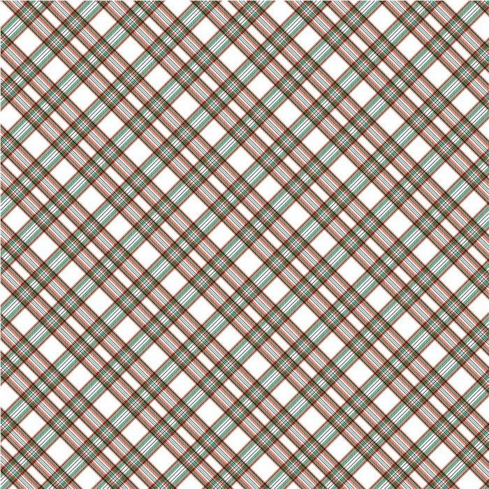 Dug Vintage plaid kvadratisk 137 cm x 137 cm Michel Design Works Michel design works Default Title