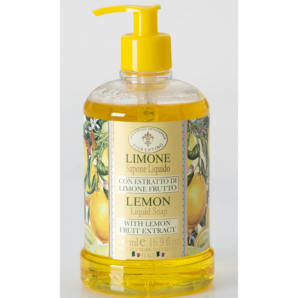 Flydende Italiensk Håndsæbe citron Fiorentino