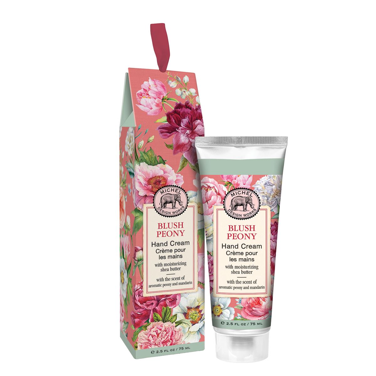Håndcreme i gaveæske Blush peony Michel design works