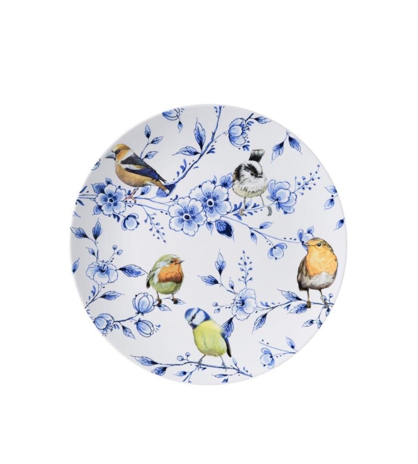 Magnet keramik forest birds with blossom