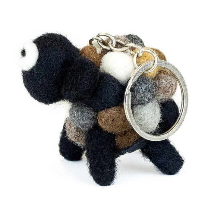 Filt Får Nøglering 100% Ren Uld - Håndlavet Erin Knitwear Erin Knitwear