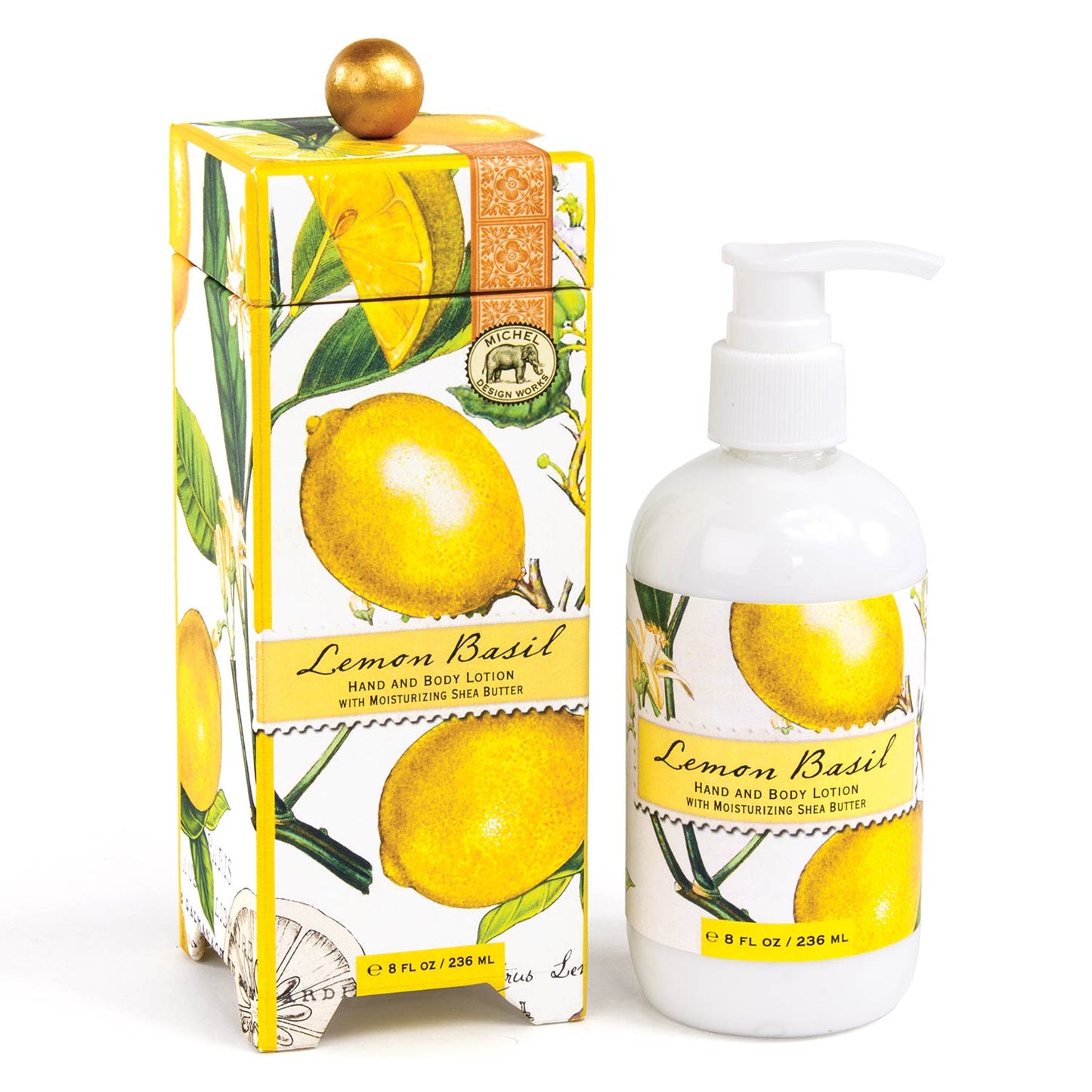 Hånd og Bodylotion LEMON BASIL Michel Design Works
