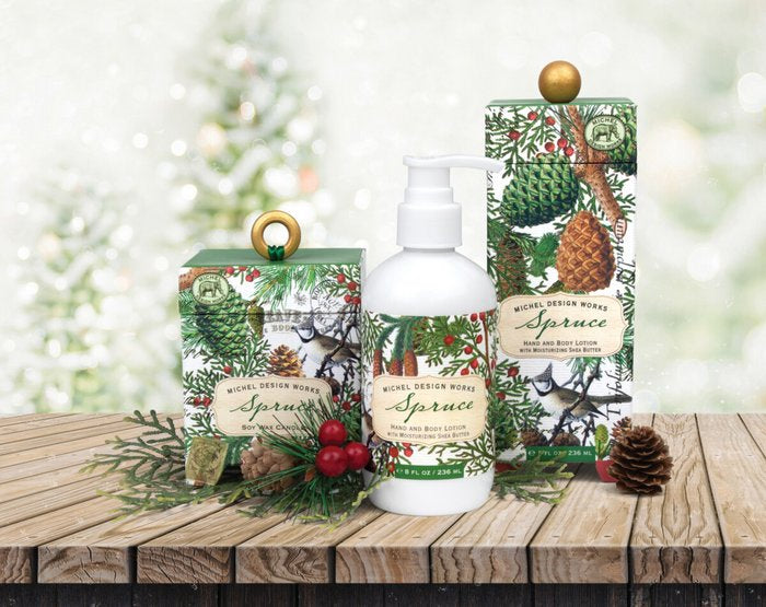 Duftlys rejselys White Spruce Michel Design Works