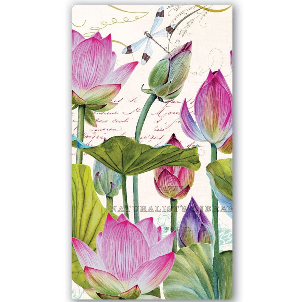 Buffet servietter Water lilies - Michel Design Works