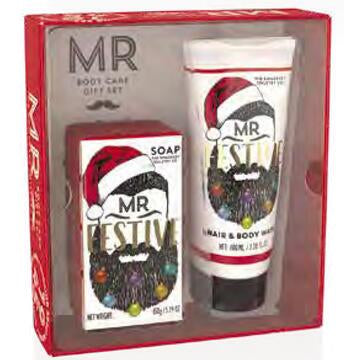 Mr Festive Hair & Body Wash Sæt - Somerset Toiletry Co The Somerset Toiletry Company Default Title
