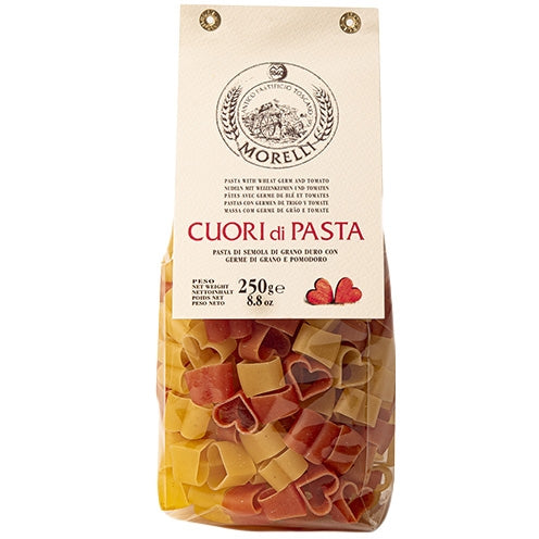 Pasta-hjerter med tomat