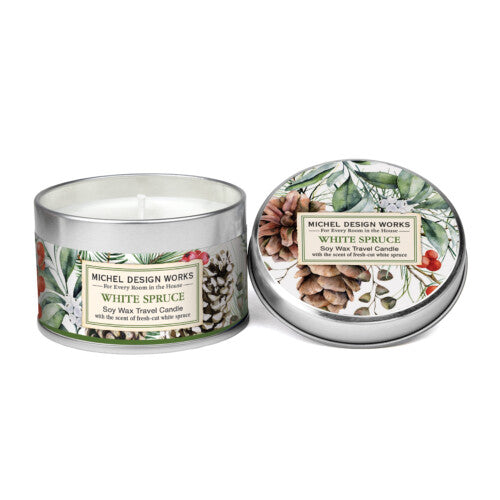 Rejse duftlys white pruce