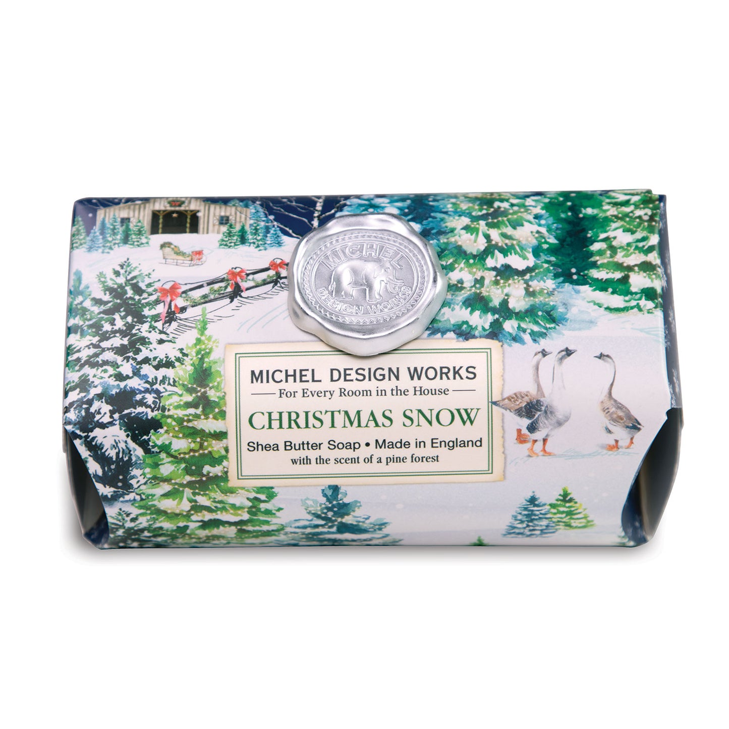 Hånd & Badesæbe Christmas Snow Michel Design Works 250 gram Hånd & badesæbe Michel design works Default Title