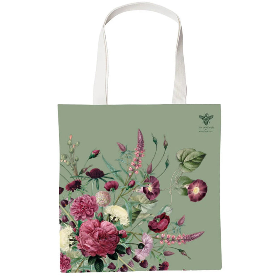 Bomuldstaske økologisk Blossom garden Jim lyngvild