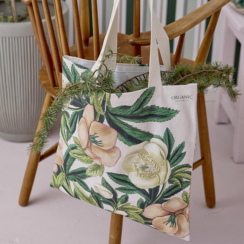 Bomuldstaske økologisk Helleborus