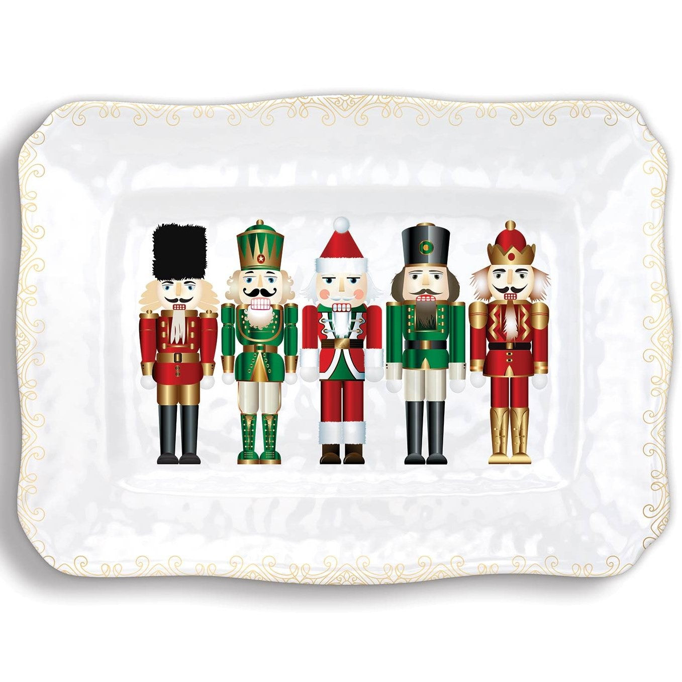 Stort melamin fad Nutcracker Michel Design Works 43,2 x 32,4 x 4,8 cm Michel design works