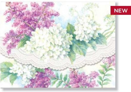 Kort og kuverter HYDRANGEAS Michel Design Works