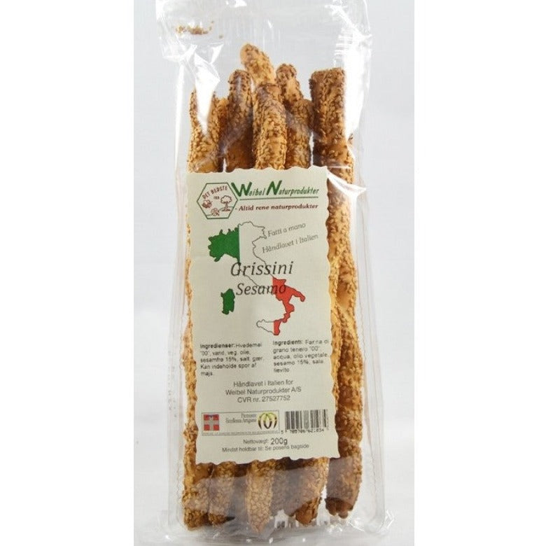 Grissini med Sesam 200g - Håndlavet i Italien Old Texas