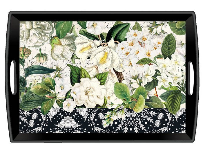 Stor træbakke Bouquet 50,5 x 35 x 7 cm Michel design works træbakke Michel design works