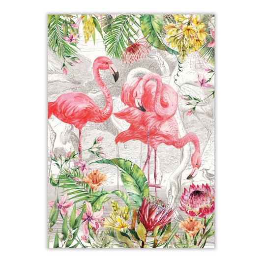 Viskestykke Flamingo Michel design works