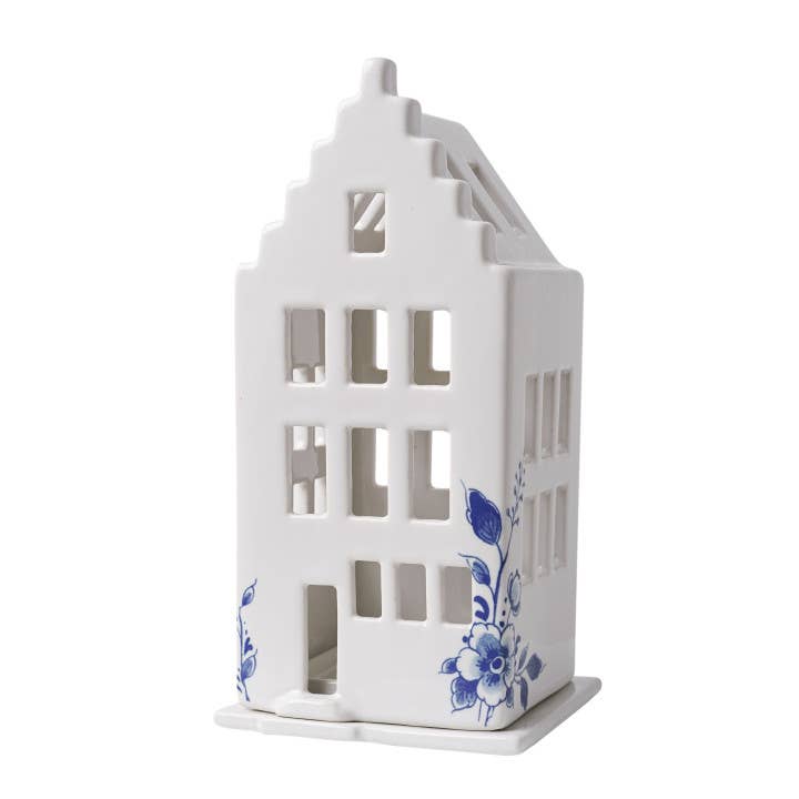 Fyrfadslys hus Delft trappet gavl