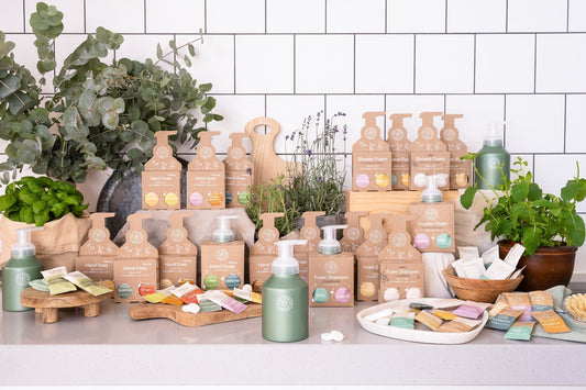 Bæredygtig hudpleje uden vand - The Green Lab Co. og Second Nature produkter