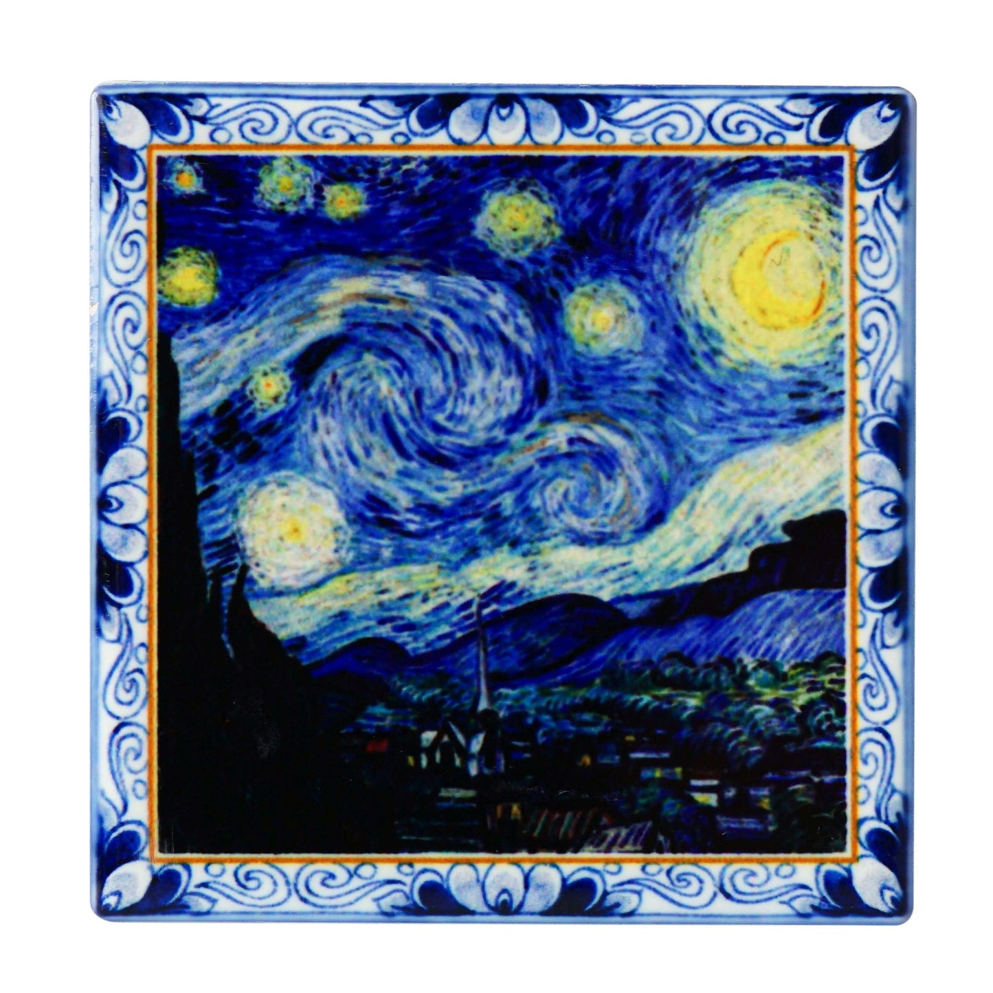 Magnet Starry Night Color – Heinen Delfts Blauw Magnet Heinen Delfts Blauw