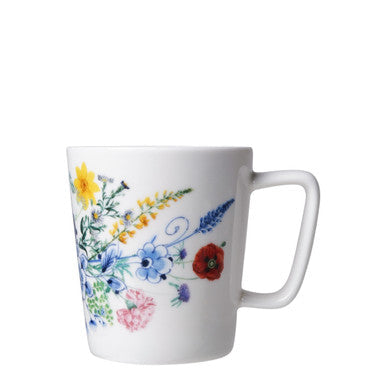 Kaffekrus med vilde blomster 145 ml – Heinen Delfts Blauw Krus Heinen Delfts Blauw