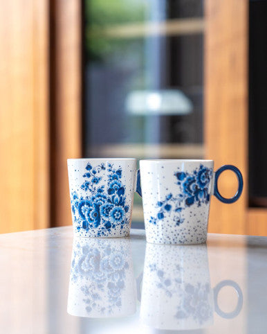 Krus Havmotiv Blauwe Stip – Heinen Delfts Blauw Krus Heinen Delfts Blauw