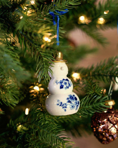 Julepynt Snemand – Heinen Delfts Blauw Julepynt Heinen Delfts Blauw