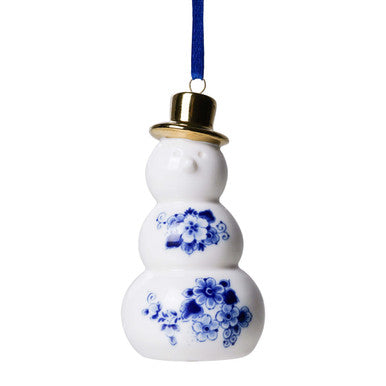 Julepynt Snemand – Heinen Delfts Blauw Julepynt Heinen Delfts Blauw