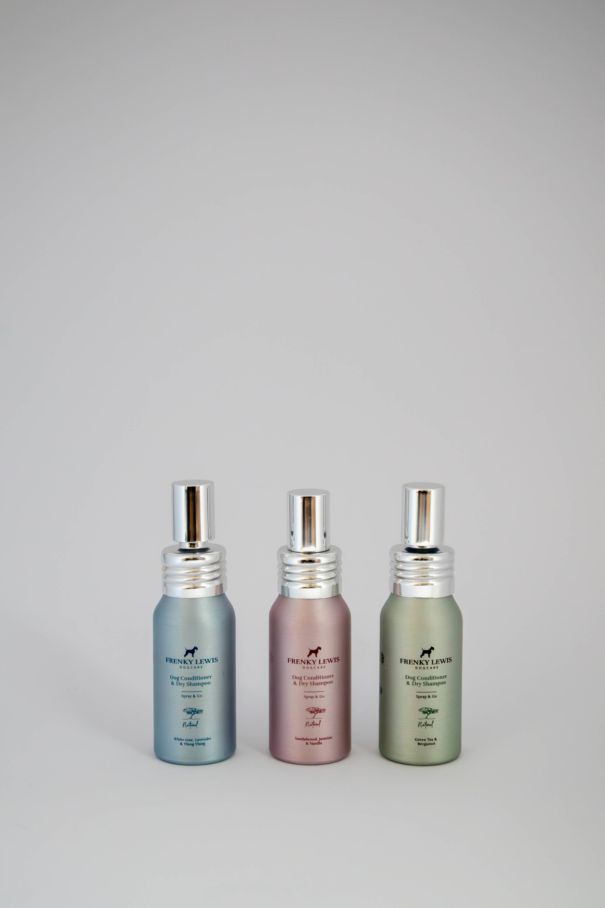 Tørshampoo & Balsam til hunde – Grøn te og bergamot – 30 ml Frenky Lewis B.V.